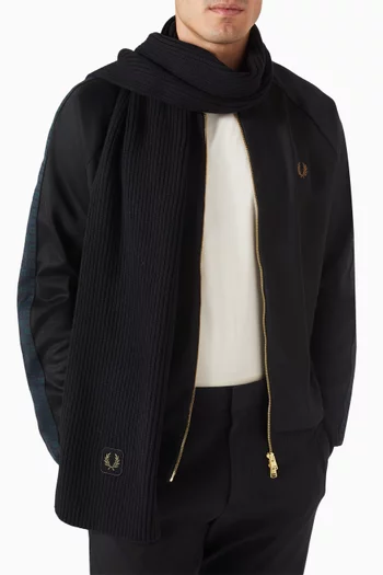 وشاح بنسيج مضلع قطن