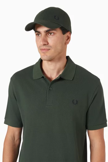 Classic Cap in Cotton Piqué