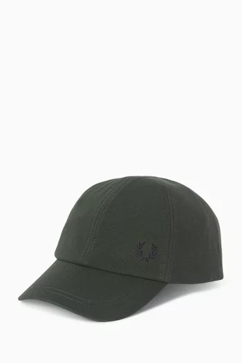 Classic Cap in Cotton Piqué
