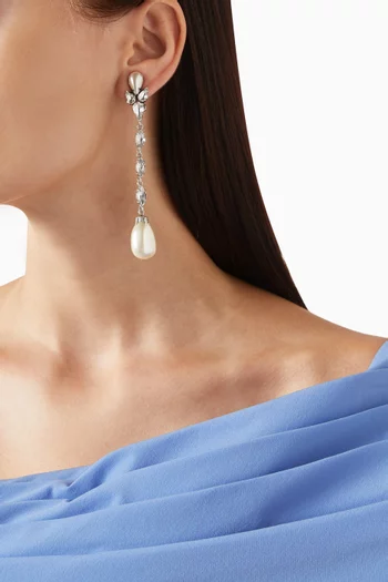 Drop Pearl Earrings
