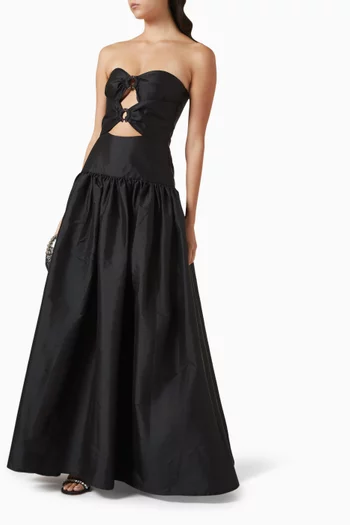 C'iel D'ete Dress in Silk Taffeta