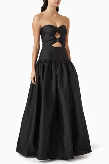 C'iel D'ete Dress in Silk Taffeta