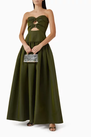 C'iel D'ete Dress in Silk Taffeta