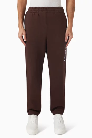 بنطال رياضي بشعار الماركة الكلاسيكي مزيج قطن