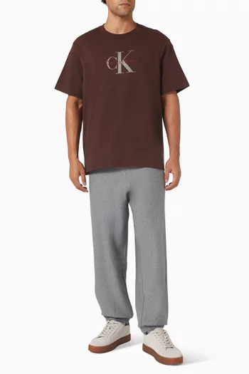 Monologo T-shirt in Cotton