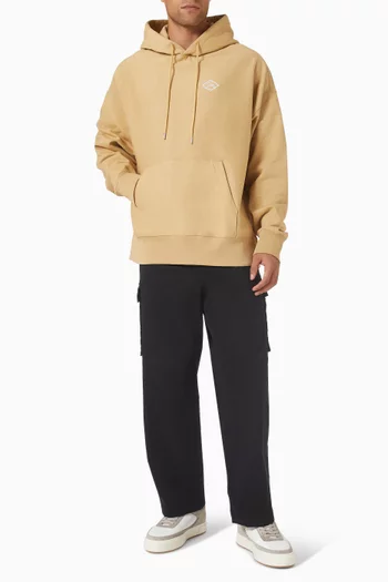 Logo Graphic Hoodie in Fleece