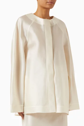 Chieu Oversized Jacket in Vietnamese-silk