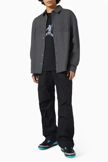 Flight Oxford Shirt in Cotton-blend