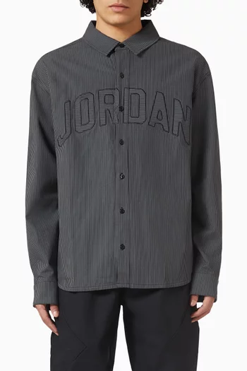 Flight Oxford Shirt in Cotton-blend