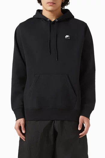 Air Drawstring Hoodie in Cotton-terry
