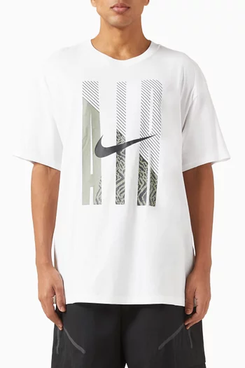 Max90 T-shirt in Cotton-fleece