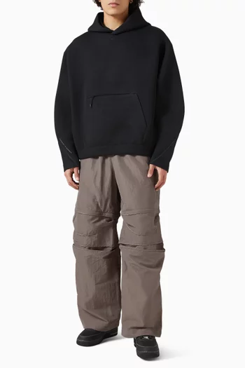 Tech Oversized Hoodie in Fleece