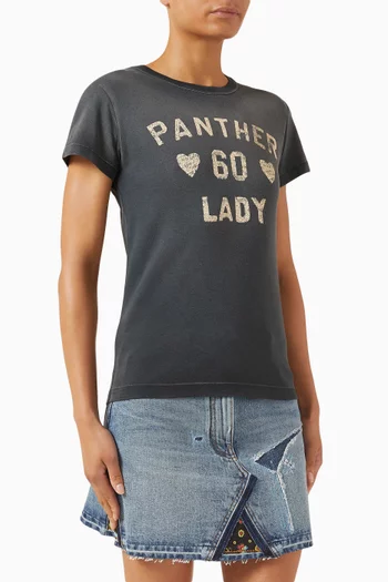 Printed T-shirt in Cotton