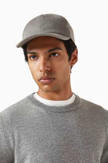 Baseball Cap in Cashmere