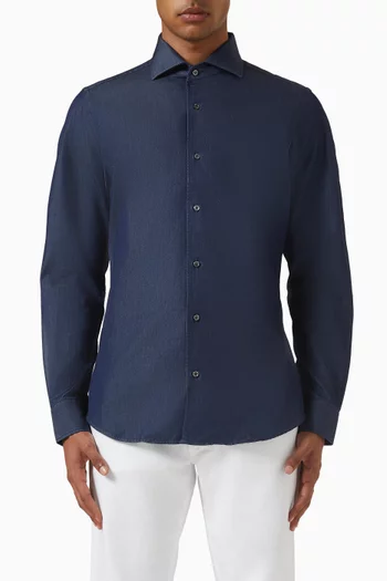 قميص كلاسيكي دينم