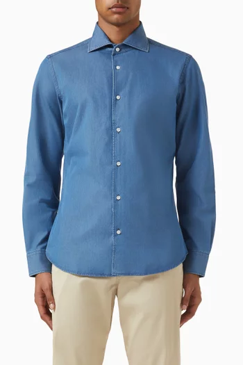 قميص كلاسيكي دينم