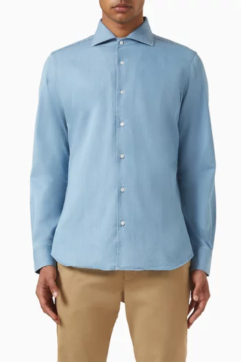 قميص كلاسيكي دينم