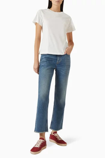 Doris Distressed T-shirt in Cotton