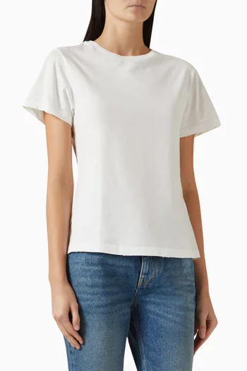 Doris Distressed T-shirt in Cotton