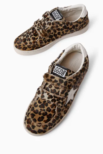 Ball Star Strap Horsy Upper Sneakers