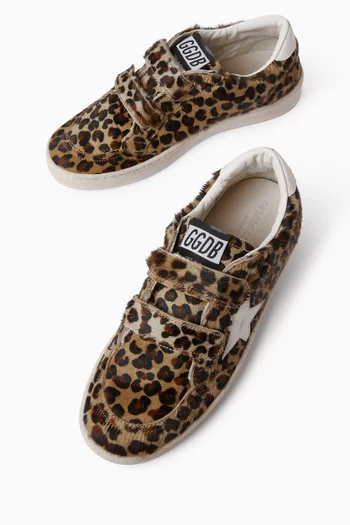 Ball Star Strap Horsy Upper Sneakers