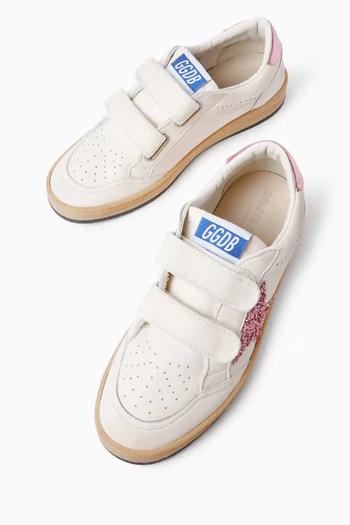 Ball Star Strap Sneakers in Nappa Leather