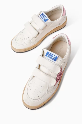 Ball Star Strap Sneakers in Nappa Leather