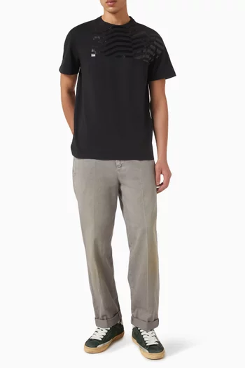 Logo T-shirt in Cotton Jersey