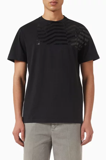 Logo T-shirt in Cotton Jersey