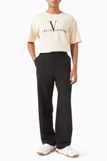 Made in Valentino Print T-shirt in Cotton