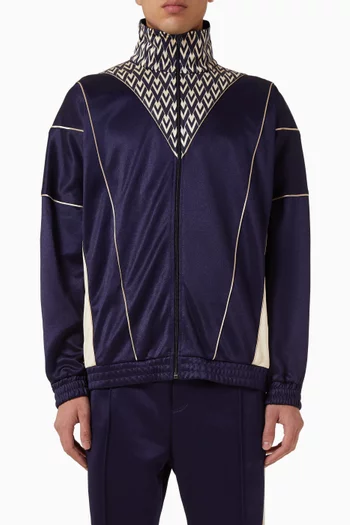 Inlaid Toute La V Print Sweatshirt