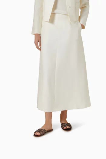 حذاء مفتوح سمارا مرصع بالكريستال ستان