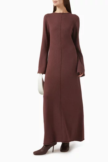 Lina Dress in Boucle-knit