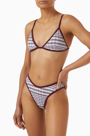 Good 90s Plaid Reversible Bikini Briefs