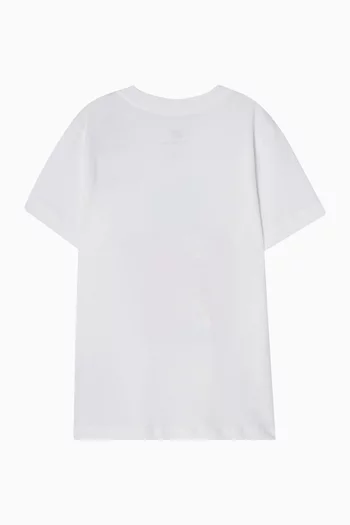 Sportswear T-shirt in Cotton