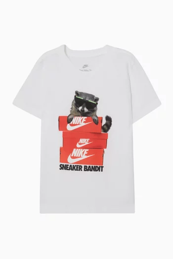 Sportswear T-shirt in Cotton