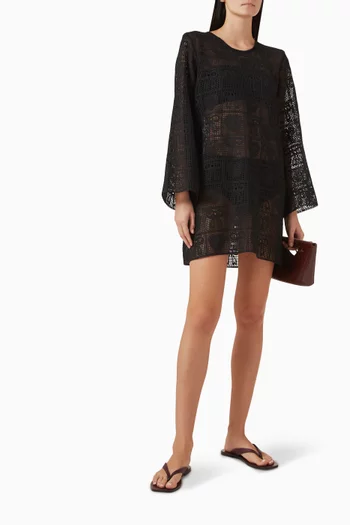 Mini Kaftan in Crochet