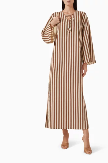 Amazon Striped Kaftan