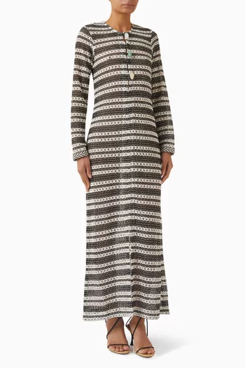 Maxi Kaftan in Crochet