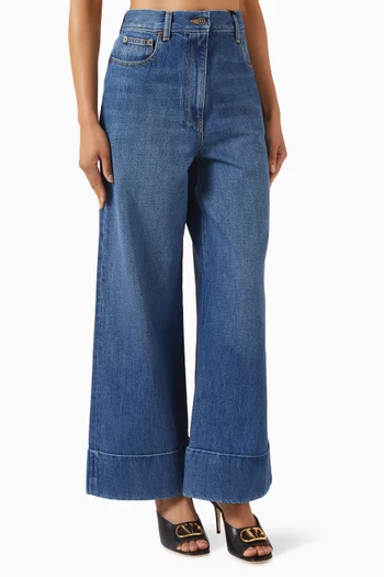 VGold Pants in Denim