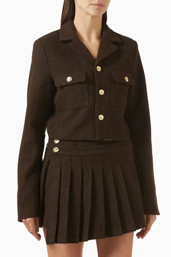 جاكيت دافينا مزيج صوف