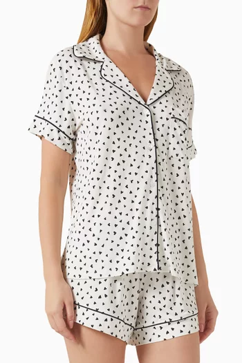 طقم بيجاما جيزيل بشورت تينسيل مودال