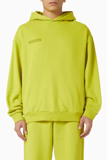 كنزة بغطاء رأس 365 متوسطة الوزن قطن عضوي