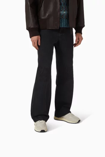 Reelwind Low Sneakers in Suede & Nylon