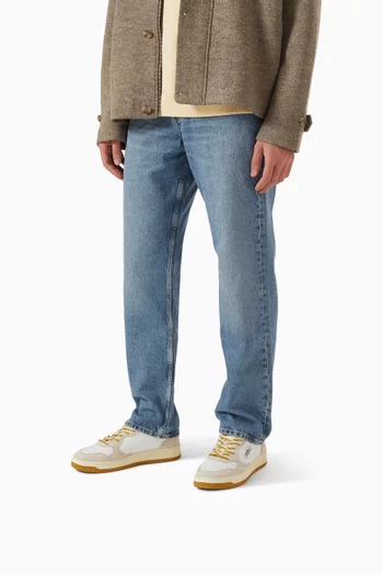 Medalist Low Sneakers in Leather & Suede