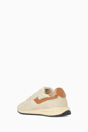 Reelwind Low Sneakers in Suede & Nylon