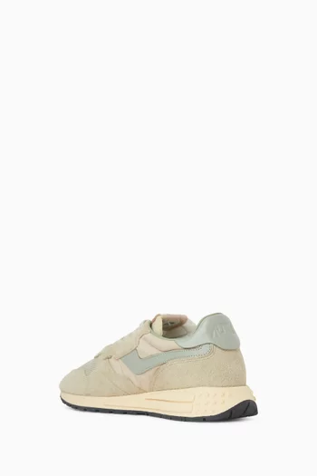 Reelwind Low Sneakers in Suede & Nylon