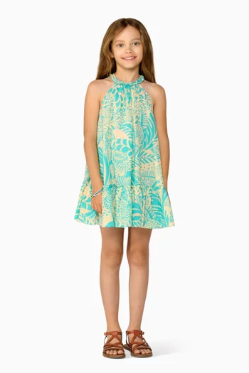 فستان كليو قصير قطن