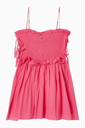 فستان الينا قصير قطن