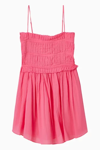 فستان الينا قصير قطن